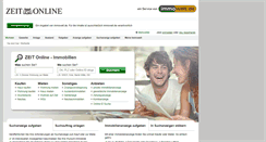 Desktop Screenshot of immowelt.zeit.de