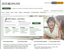 Tablet Screenshot of immowelt.zeit.de